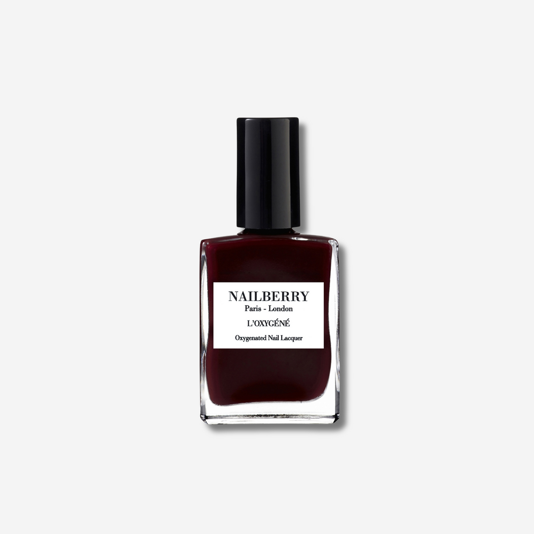 Nailberry Noirberry | Natural nail care | Long-lasting non-toxic nail polish | Botā