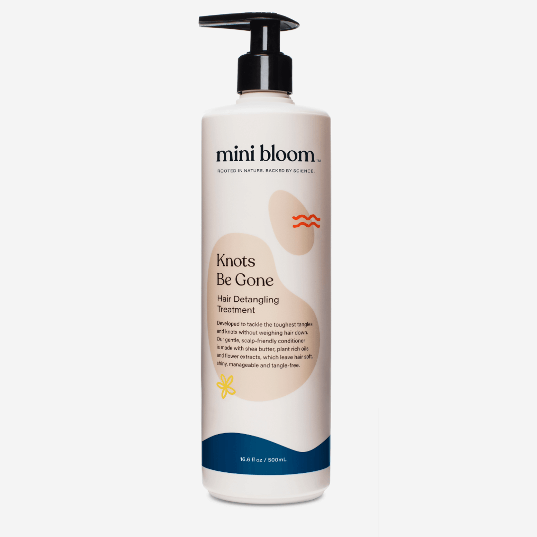 Mini Bloom natural and gentle hair detangling conditioner | Non-toxic baby wellness products | Botā