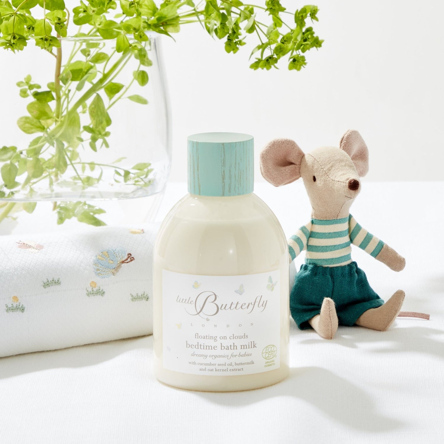 Little Butterfly Floating On Clouds bedtime bath milk | Clean beauty essentials | Botā